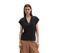 T-Shirt MARC O'POLO "mit TENCEL™ Modal", Damen, Gr. XXS, schwarz, Obermaterial: 48% Modal, 48% Baumwolle, 4% Elasthan, unifarben, loose fit, Shirts T-Shirt (48968357-XXS) schwarz
