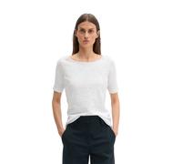 Marc O'Polo Damen T-Shirt, weiss, Gr. L