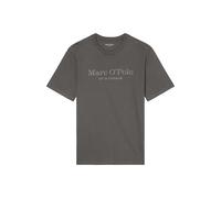 T-Shirt MARC O'POLO "T-Shirt Big-Logo 1er Pack", Damen, Gr. M, grau, Obermaterial: 100% Baumwolle CO., Shirts T-Shirt (21176518-M) grau