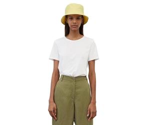 T-Shirt MARC O'POLO "T-shirt, short sleeve, round neck", Damen, Gr. XS, weiß, Single Jersey, Obermaterial: 100% Baumwolle, Rundhals, Shirts T-Shirt (57155133-XS) weiß