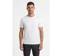 T-Shirt MARVELIS, Damen, Gr. M, weiß, Jersey, Obermaterial: 100% Baumwolle, unifarben, regular fit normal, Rundhals, abgesteppte Kante, Shirts T-Shirt, aus Baumwolle, Rundhals, casual fit (79417909-M)