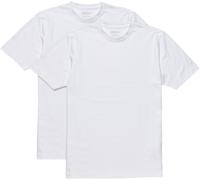 T-Shirt MARVELIS, Jungen, Gr. XXL, weiß, Jersey, Obermaterial: 94% Baumwolle, 6% Elasthan, unifarben, körpernah normal, Rundhals, Shirts T-Shirt, Doppelpack, body fit (72751305-XXL) weiß
