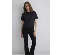 T-Shirt MAVI "BASIC SHORT SLEEVE TEE", Damen, Gr. S, phantom, 100% Baumwolle, normal normal, Rundhals, Shirts T-Shirt, T-Shirt Basic (65169454-S) phantom