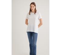 T-Shirt MAVI "CREW NECK BASIC T-SHIRT", Damen, Gr. XS, weiß, 100% Baumwolle, unifarben, normal normal, Rundhals, Shirts T-Shirt, T-Shirt Basic (63017229-XS) weiß