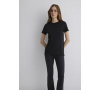 T-Shirt MAVI "CREW NECK T-SHIRT", Damen, Gr. XS, schwarz, 100% Baumwolle, unifarben, normal normal, Rundhals, Shirts T-Shirt, T-Shirt Basic (69313834-XS) schwarz
