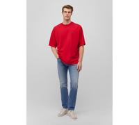 T-Shirt MAVI "CREW NECK T-SHIRT", Herren, Gr. L, rot (equestrian rot), 100% Baumwolle, normal, Rundhals, Shirts T-Shirt, Logo T-Shirt (62166044-L) equestrian rot