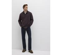 T-Shirt MAVI "LONG SLEEVE JERSEY", Herren, Gr. XXL, ganache, 100% Baumwolle, weit normal, ohne Ausschnitt, Shirts T-Shirt, Premium Sweatshirt (31811433-XXL) ganache