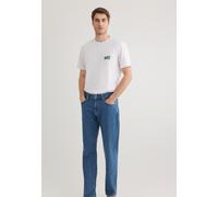 Mavi Herren Logo Tee T-Shirt, White, M
