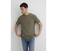 T-Shirt MAVI "MAVI PRINTED TEE", Herren, Gr. XL, covert grün, 100% Baumwolle, normal normal, Rundhals, Shirts T-Shirt, Basic Tee (61696343-XL) covert grün