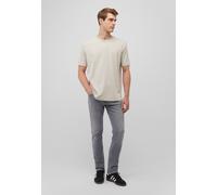 T-Shirt MAVI "SHORT SLEEVE TEE", Herren, Gr. L, weiß (moonstruck), 100% Baumwolle, unifarben, normal, Rundhals, Shirts T-Shirt, Basic Tee (76759131-L) moonstruck