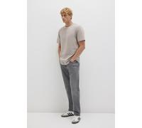 T-Shirt MAVI "STRIPE TEE", Herren, Gr. M, shitake, 97% Baumwolle, 3% Elasthan, normal normal, Rundhals, Shirts T-Shirt, Stripe Tee (16841242-M) shitake