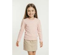 T-Shirt MAXIMO, Mädchen, Gr. 74, rosa (blassrosa, blümchen), Jersey, Obermaterial: 95% Baumwolle, 5% Elasthan, Shirts T-Shirt, Blassrosa, Blumen-Alloverprint, Longsleeve, Baby-Girl (36880418-74) blass