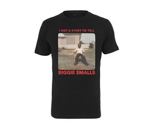 T-Shirt MERCHCODE "Merchcode Biggie Old Photo Tee", Jungen, Gr. L, schwarz, 100% Baumwolle, bedruckt, normal, Rundhals, Shirts T-Shirt (62218664-L) schwarz