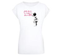 MERCHCODE Damen T-Shirt Ladies Dream Big T-Shirt, Loose Fit, Cotton 100%, XL