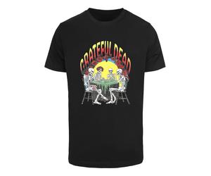 T-Shirt MERCHCODE "Merchcode Grateful Dead Poker Game Tee", Herren, Gr. M, schwarz, 100% Baumwolle, bedruckt, normal, Rundhals, Shirts T-Shirt (98569822-M)