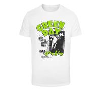 T-Shirt MERCHCODE "Merchcode Green Day Dookie Sketched up Tee", Damen, Gr. S, weiß, 100% Baumwolle, bedruckt, normal, Rundhals, Shirts T-Shirt (81347722-S) weiß