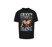 T-Shirt MERCHCODE "Merchcode Gucci Mane Drip Tee Oversize Tee", Damen, Gr. XL, schwarz, 100% Baumwolle, bedruckt, normal, Rundhals, Shirts T-Shirt (64014123-XL) schwarz