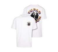 Mister Tee 2pac Toss It Up Oversize Kurzarm-t-shirt XS White
