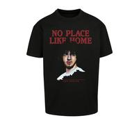 T-Shirt MERCHCODE "Merchcode Herren Jack Harlow no place like Home Tee", Herren, Gr. L, schwarz, 100% Baumwolle, bedruckt, oversize, Rundhals, Shirts T-Shirt (62882415-L) schwarz