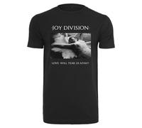 T-Shirt MERCHCODE "Merchcode Herren Joy Division Tear Us Apart Tee", Herren, Gr. XL, schwarz, 100% Baumwolle, unifarben, normal, Rundhals, Shirts T-Shirt (78736051-XL)