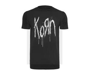 T-Shirt MERCHCODE "Merchcode Herren Korn Still A Freak Tee", Herren, Gr. S, schwarz, 100% Baumwolle, unifarben, normal, Rundhals, Shirts T-Shirt (42588550-S) schwarz