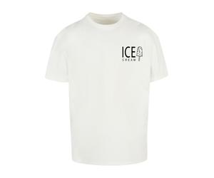 T-Shirt MERCHCODE "Merchcode Ice Cream Oversized T-shirt", Herren, Gr. XL, ready for dye, 100% Baumwolle, bedruckt, oversize, Rundhals, Shirts T-Shirt (96010629-XL) ready for dye
