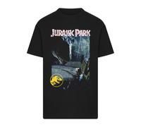 Merchcode Men's MC1165-Jurassic Park T-Rex Tee T-Shirt, Black, XXL