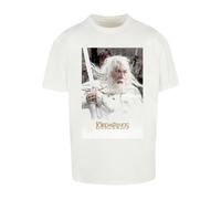 T-Shirt MERCHCODE "Merchcode Lord of the Rings - Gandalf Heavy Oversize Tee", Damen, Gr. XXL, ready for dye, 100% Baumwolle, bedruckt, oversize, Rundhals, Shirts T-Shirt (53682830-XXL) ready for dye