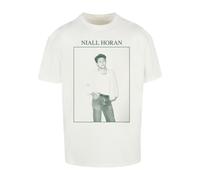 T-Shirt MERCHCODE "Merchcode Niall Horan - Natural Photo Heavy Oversize Tee", Damen, Gr. XL, ready for dye, 100% Baumwolle, bedruckt, oversize, Rundhals, Shirts T-Shirt (13476528-XL) ready for dye