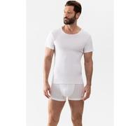 Mey T-Shirt Herren Rundhals Baumwolle weiß, 5 (M)