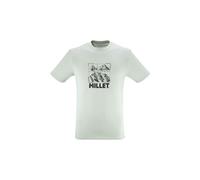 t shirt millet chamonix logo grun herren