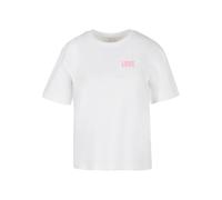 Miss Tee Damen T-Shirt All We Need Is Love MST364 White-5XL