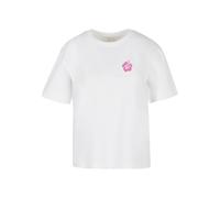 T-Shirt MISS TEE "Miss Tee Chasing Sunsets Tee", Damen, Gr. XXL, weiß, 100% Baumwolle, bedruckt, oversize, Rundhals, Shirts T-Shirt (81695141-XXL) weiß