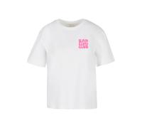Miss Tee Damen Bad Babes Club Tee White, S