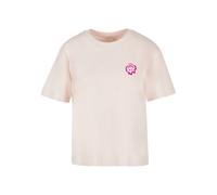 T-Shirt MISS TEE "Miss Tee Damen Everything's Nice Tee", Damen, Gr. 3XL, rosa (pink), 100% Baumwolle, unifarben, normal, Rundhals, Shirts T-Shirt (28812010-XXXL) pink
