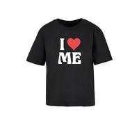 T-Shirt MISS TEE "Miss Tee I Love Me Classic Tee", Damen, Gr. 5XL, schwarz, 100% Baumwolle, bedruckt, oversize, Rundhals, Shirts T-Shirt (15842034-5XL) schwarz