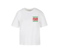 T-Shirt MISS TEE "Miss Tee Italian Flavor Tee", Damen, Gr. 4XL, weiß, 100% Baumwolle, bedruckt, oversize, Rundhals, Shirts T-Shirt (25949458-4XL) weiß