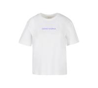 Miss Tee Damen T-Shirt Karma Butterfly Tee MST184 White-XL