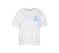 T-Shirt MISS TEE "Miss Tee Karma Comes Back Tee", Damen, Gr. S, weiß, 100% Baumwolle, bedruckt, oversize, Rundhals, Shirts T-Shirt (43172428-S) weiß