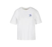 Miss Tee Women's MST361-Live Slow Seashells Tee T-Shirt, White, 4XL