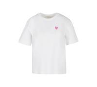 T-Shirt MISS TEE "Miss Tee Take Me Away Tee", Damen, Gr. M, weiß, 100% Baumwolle, bedruckt, oversize, Rundhals, Shirts T-Shirt (72053358-M) weiß