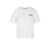 T-Shirt MISS TEE "Miss Tee The Champagne Club Tee", Damen, Gr. 4XL, weiß, 100% Baumwolle, bedruckt, oversize, Rundhals, Shirts T-Shirt (82730069-4XL) weiß