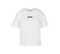 Miss Tee Damen T-Shirt You Wish Tee MST152 White-S