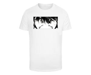 T-Shirt MISTERTEE "MisterTee A Steady Stare Tee", Herren, Gr. M, weiß, 100% Baumwolle, bedruckt, normal, Rundhals, Shirts T-Shirt (58361917-M) weiß