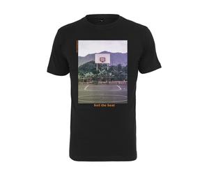 T-Shirt MISTERTEE "MisterTee Accessoires Feel the Heat", Damen, Gr. M, schwarz, 100% Baumwolle, unifarben, normal, Rundhals, Shirts T-Shirt (75623456-M)