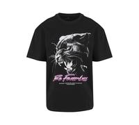 Mister Tee T-Shirt Be Fearless Oversize Schwarz L