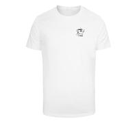 T-Shirt MISTERTEE "MisterTee Better With Coffee Tee", Damen, Gr. XS, weiß, 100% Baumwolle, bedruckt, normal, Rundhals, Shirts T-Shirt (38679402-XS) weiß