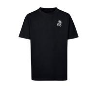 T-Shirt MISTERTEE "MisterTee Beyond Your Dreams Tee", Mädchen, Gr. 158/164, schwarz, 100% Baumwolle, bedruckt, relaxed fit, Rundhals, Shirts T-Shirt (68724308-158) schwarz