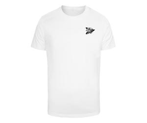 T-Shirt MISTERTEE "MisterTee Cross Rosary Tee", Herren, Gr. XXL, weiß, 100% Baumwolle, bedruckt, normal, Rundhals, Shirts T-Shirt (92958438-XXL) weiß
