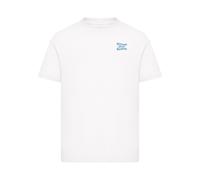 T-Shirt MISTERTEE "MisterTee Dreams Over Reality Wording Tee", Jungen, Gr. 146/152, weiß, 100% Baumwolle, bedruckt, relaxed fit, Rundhals, Shirts T-Shirt (64860061-146) weiß
